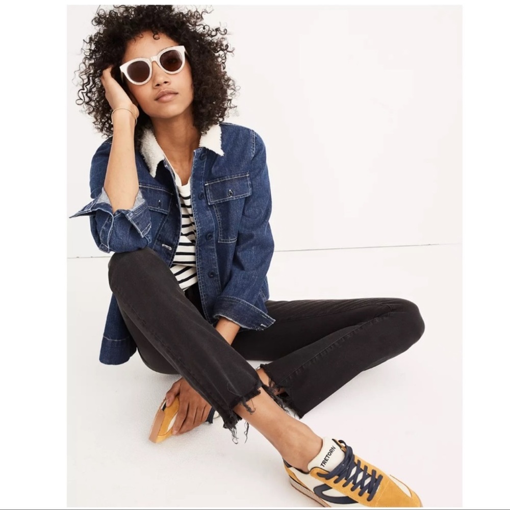 MADEWELL Cali Demi-Boot black jeans